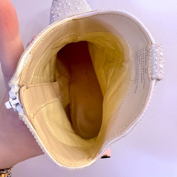 Betsey Johnson Pearl Rhinestone Cowboy Booties - Picture 8 of 10